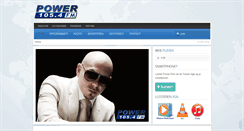 Desktop Screenshot of power1054.nl