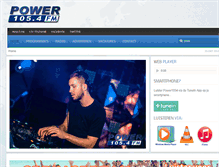 Tablet Screenshot of power1054.nl